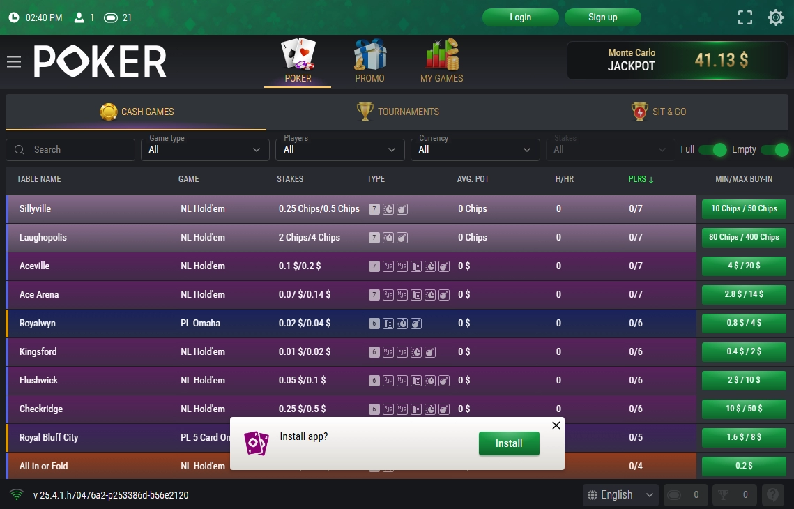 The Poker Casino